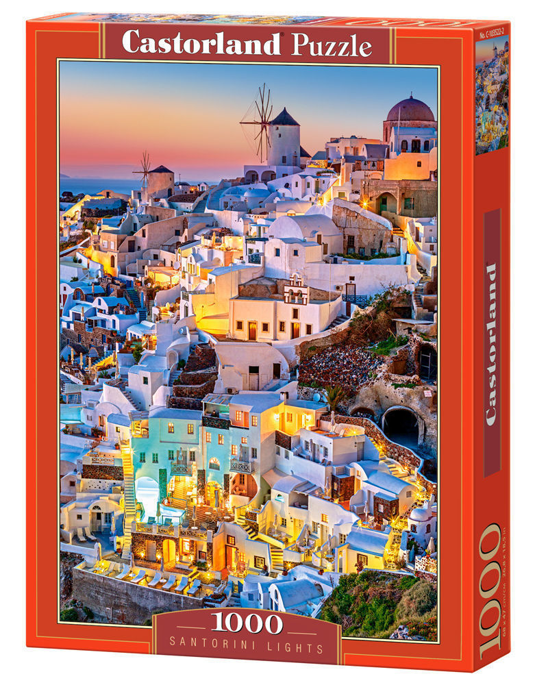 Santorini Lights, Puzzle 1000 Teile