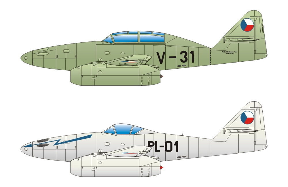 S-92/CS-92 Decals (Czechoslova ME 262A/B