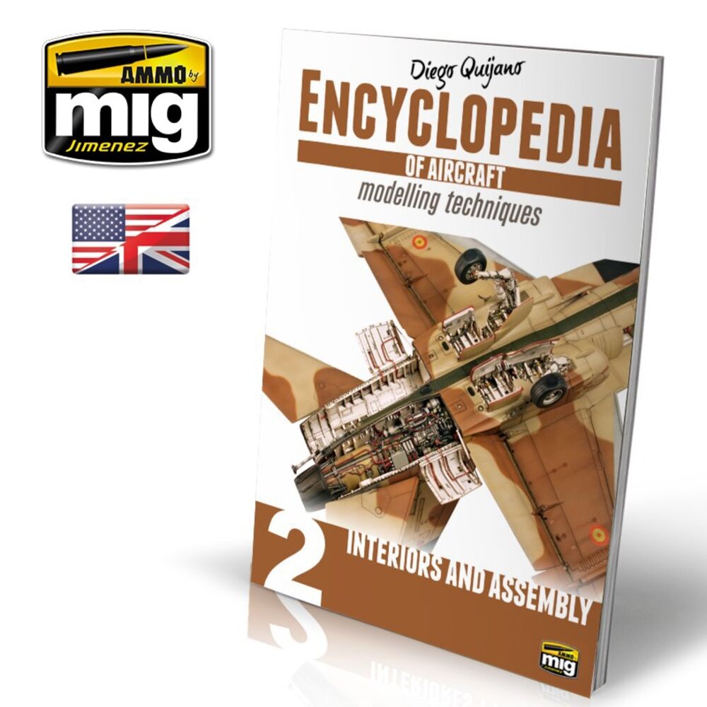 ENCYCLOPEDIA OF AIRCRAFT MODELLING TECHNIQUES - Vol. 2 Interiors and Assembly (English)