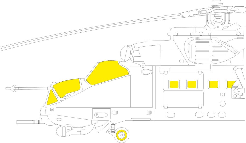 Mi-24D for TRUMPETER