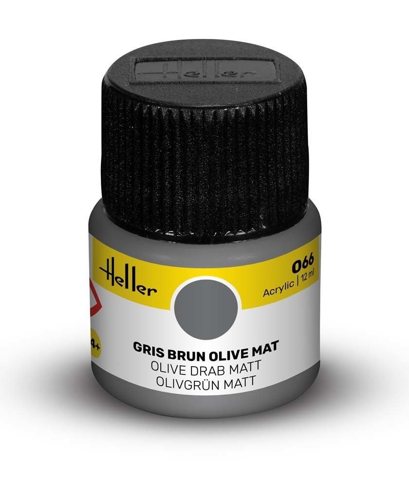 Peinture Acrylic 066 gris brun olive mat