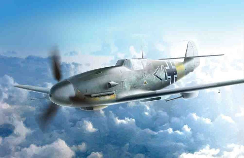 Messerschmitt Bf 109F-4/R6 WWII German Fighter