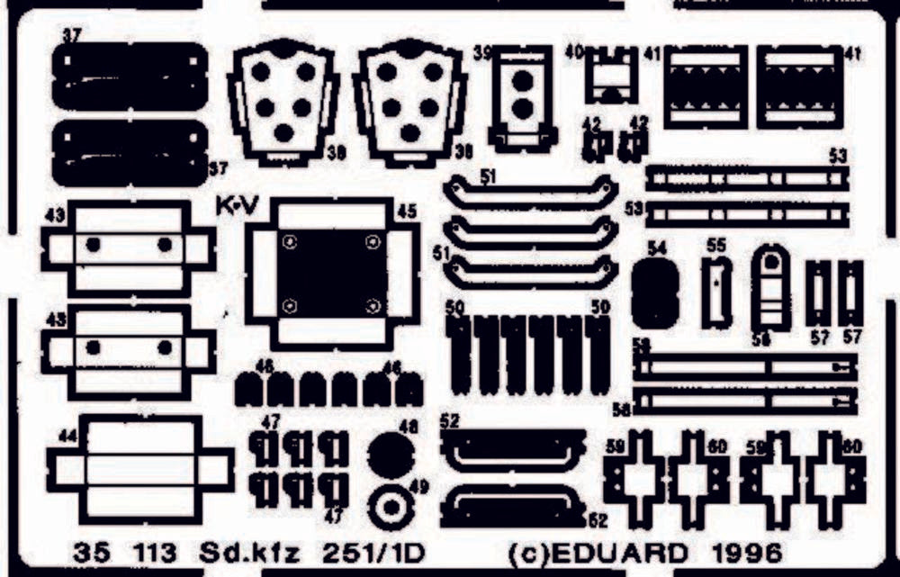 Sd.Kfz. 251/1 Ausf. D Detailbausatz