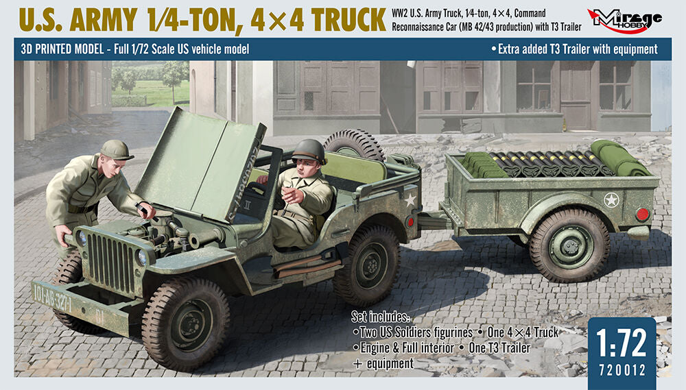 U.S. ARMY 1?4?TON, 4��4 TRUCK