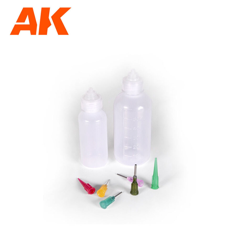 PRECISION DISPENSERS (6cannulas & 2 bottles)