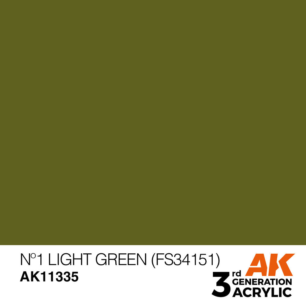 N��1 Light Green (FS34151)