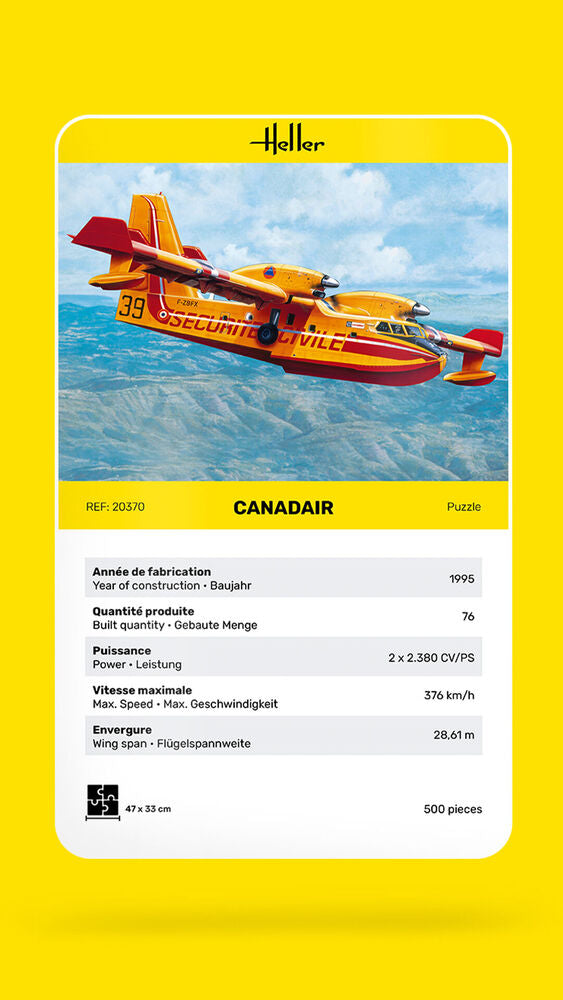 Puzzle Canadair 500 Pieces