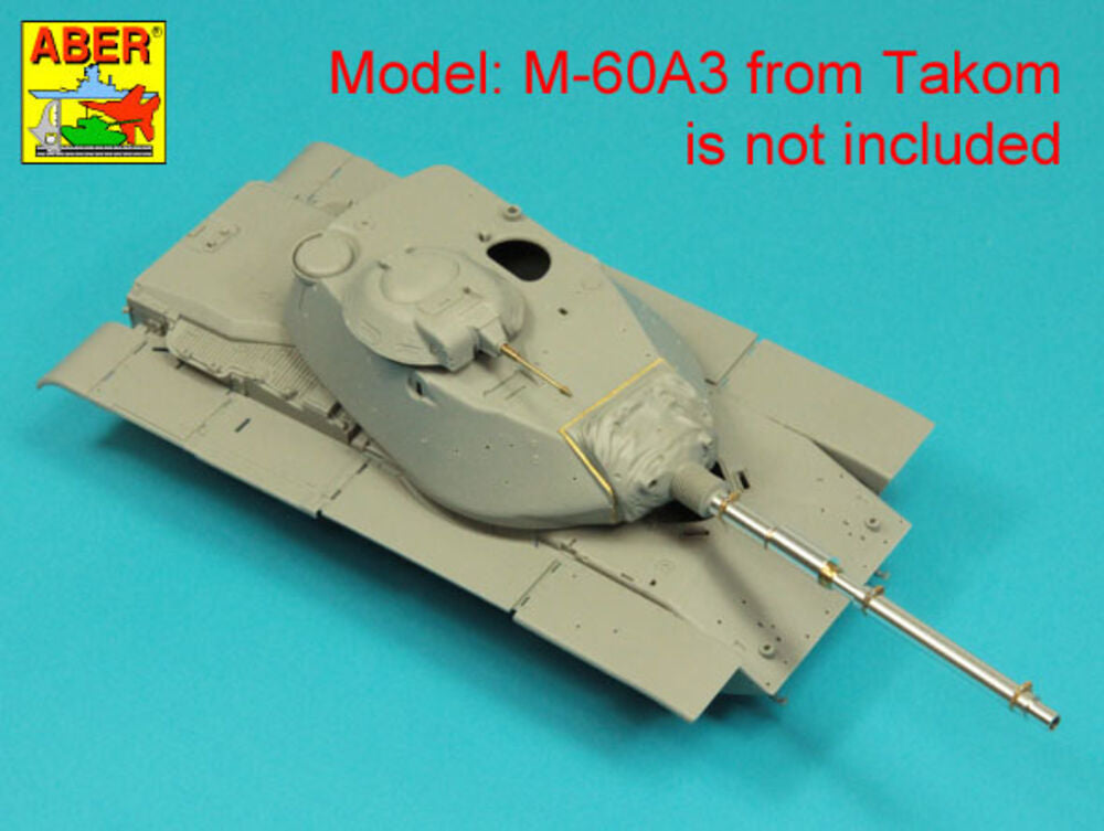 105 mm M-68 barrel with thermal shroud for  M60A3 Tank