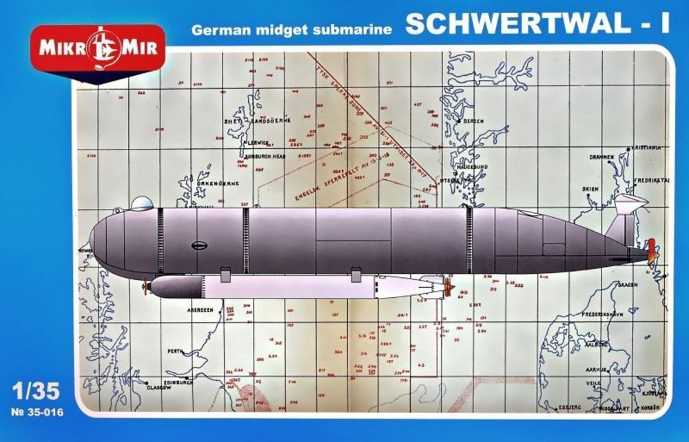 Schwertwal-I German midget submarine