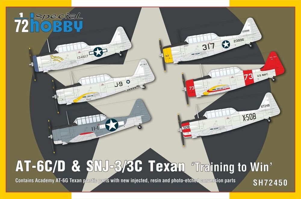 AT-6C/D & SNJ-3/3C Texan Training to Win 1/72