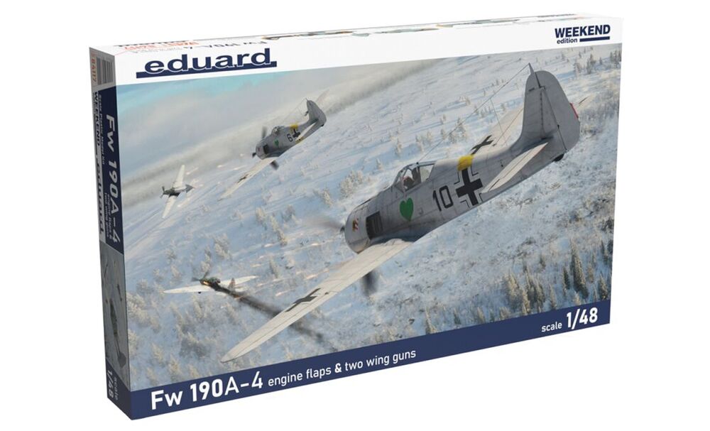 Fw 190A-4 w/ engine flaps & 2-gun wings 1/48 Weekend edition