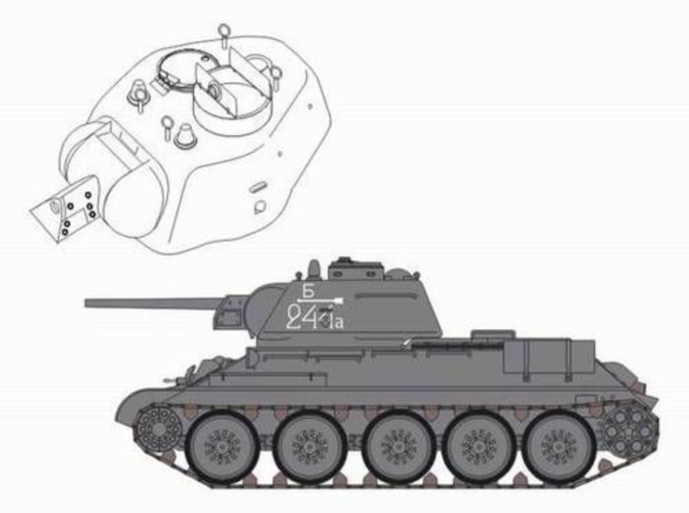 T-34/76 model 1943 Chtz