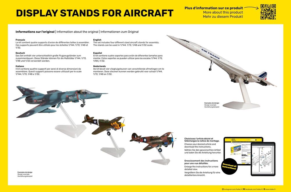 Display Stands for Aircraft