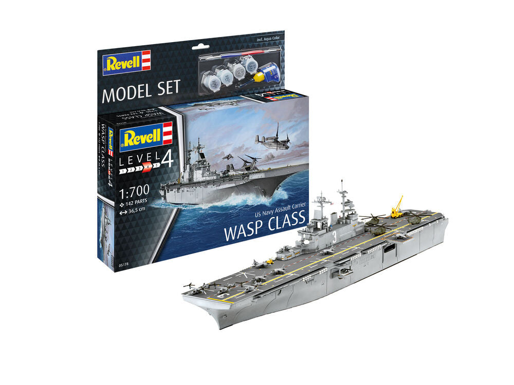 Model Set Assault Carrier USS WASP CLASS