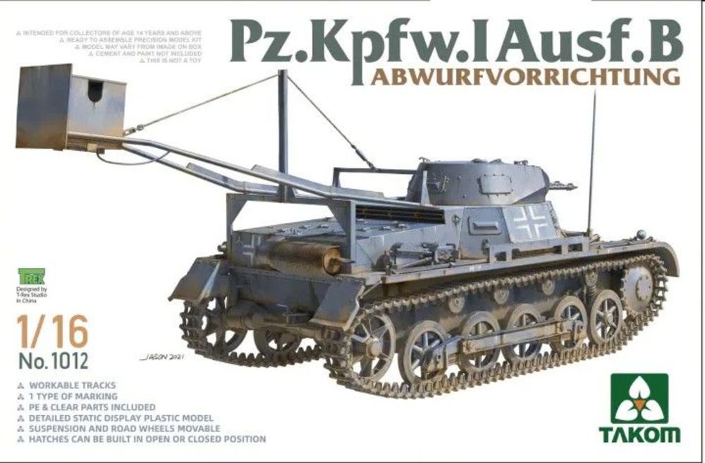 Pz.Kpfw.I Ausf.B Abwurfvorrichtung