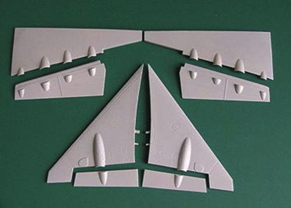 TSR-2 Control Surfaces Set f��r Airfix Bausatz