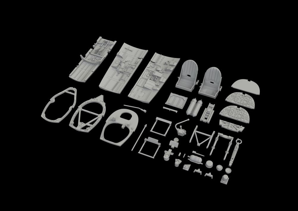 Spitfire Mk.I cockpit for Eduard