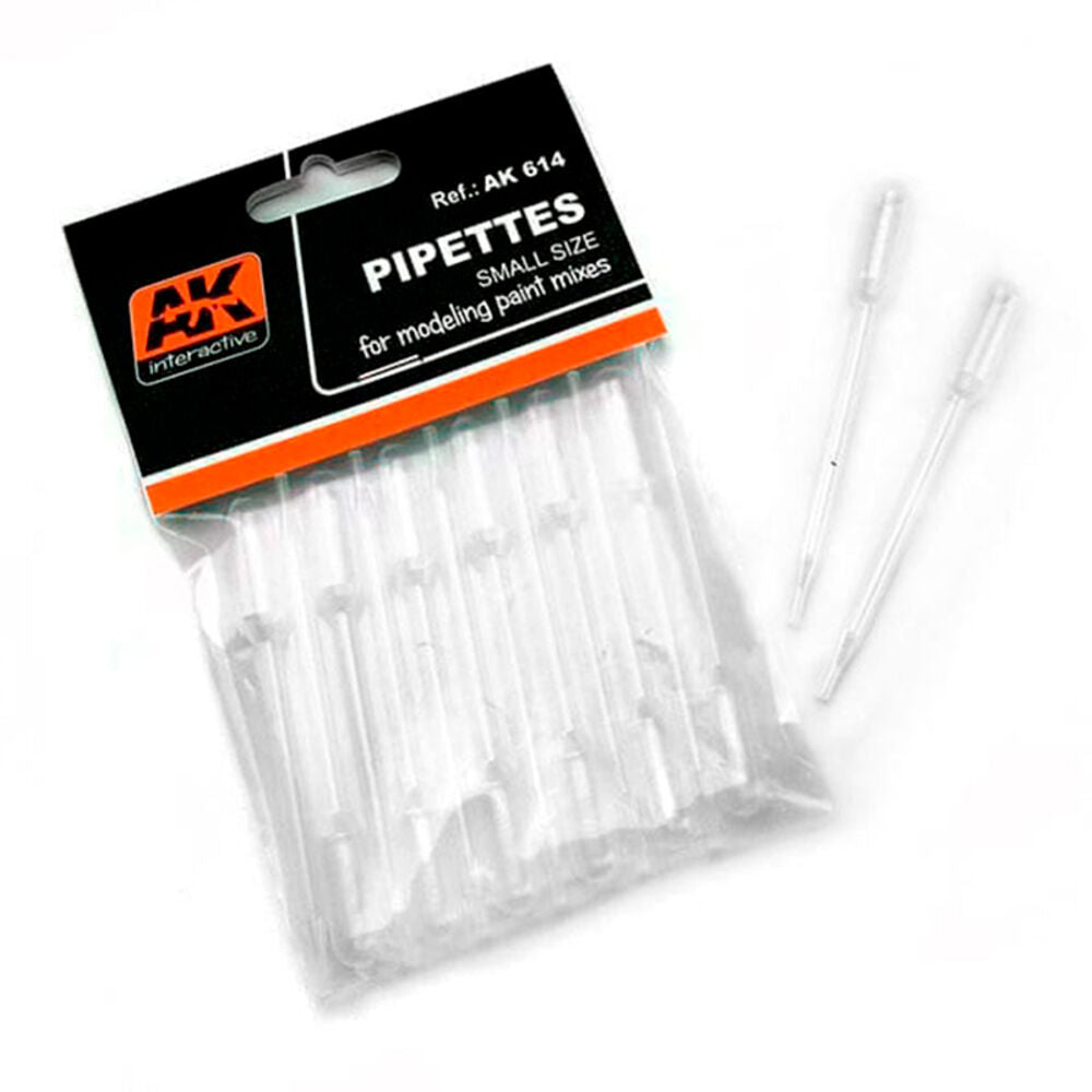 PIPETTES SMALL SIZE (12 units)