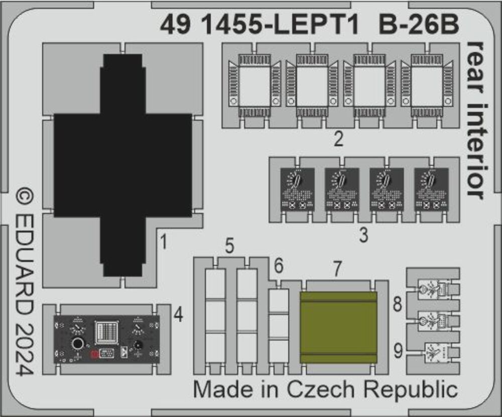 B-26B rear interior