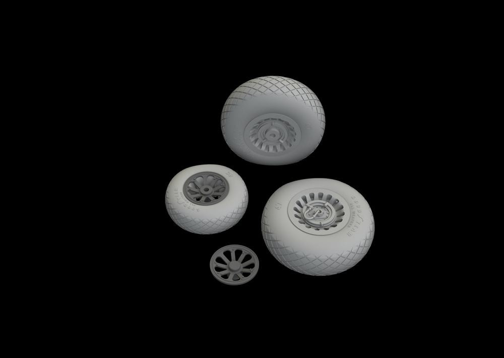 A-26 Invader wheels for Hobby Boss