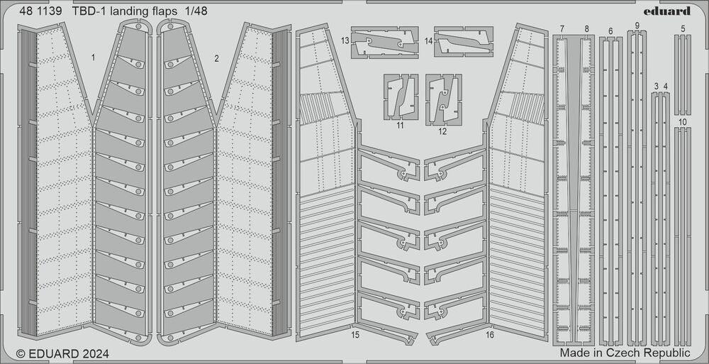 TBD-1 landing flaps  HOBBY BOSS