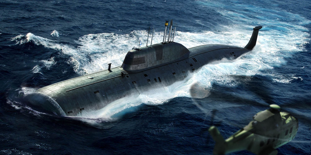 Russian Navy SSN Akula Submarine