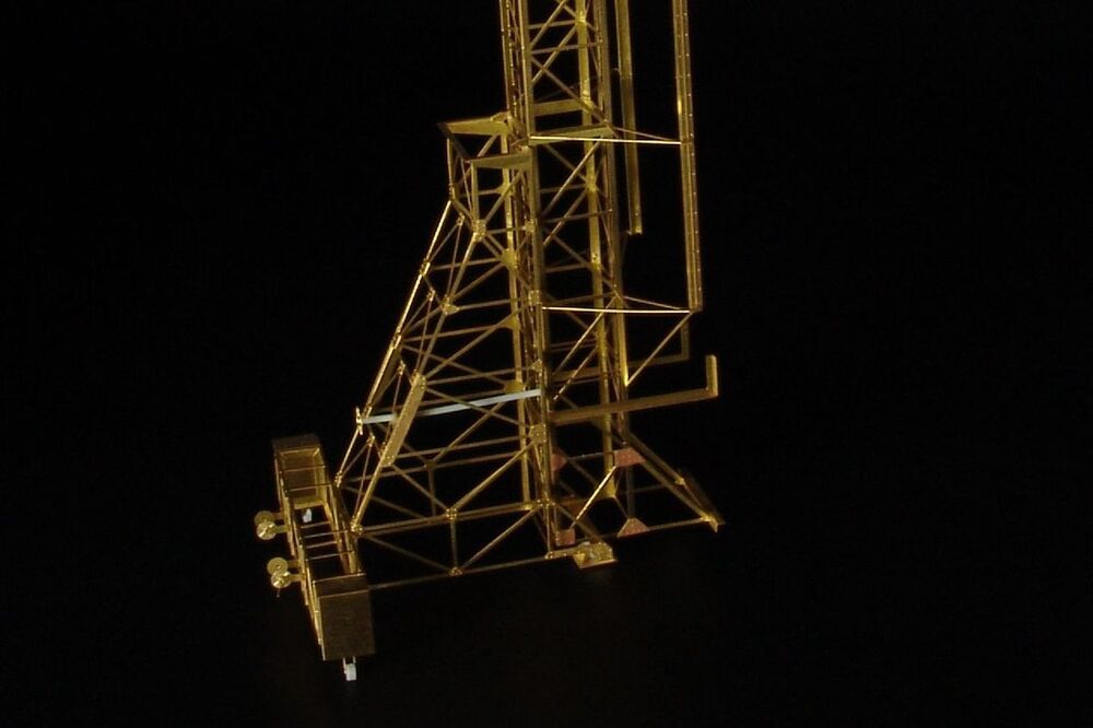 Launch tower for Bachem Natter