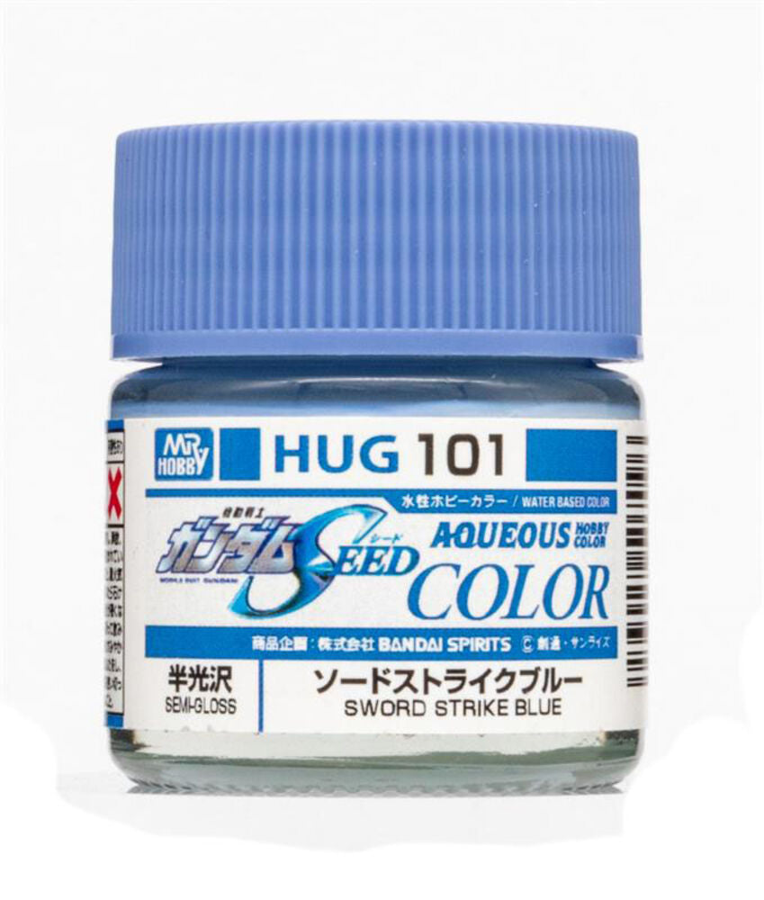 Mr Hobby -Gunze AQUEOUS GUNDAM COLOR (10ml) SWORD STRIKE BLUE