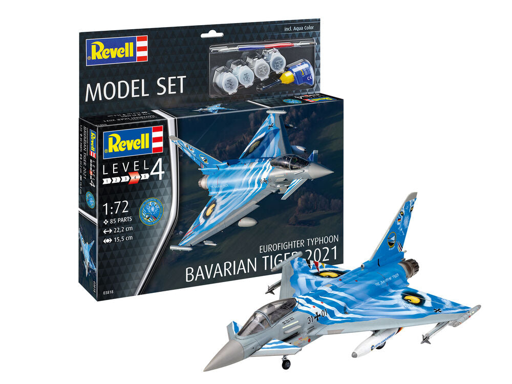 Model Set Eurofighter TyphoonBavarian Tiger 2021