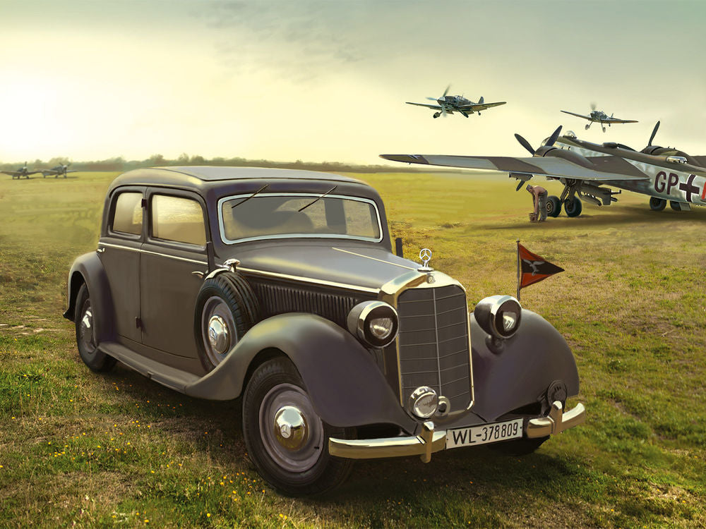 Typ 320 (W142) Saloon WWII German Staff Car