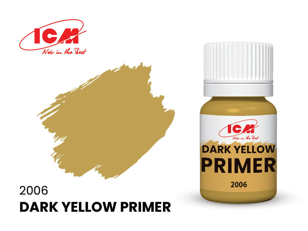 PRIMERS Primer Dark Yellow bottle 17 ml