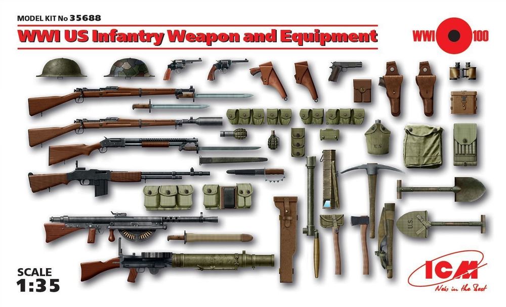 WWI US Infantry W&E