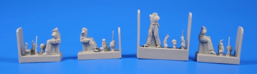 Soviet Tank Desant Troops WWII (4 figure