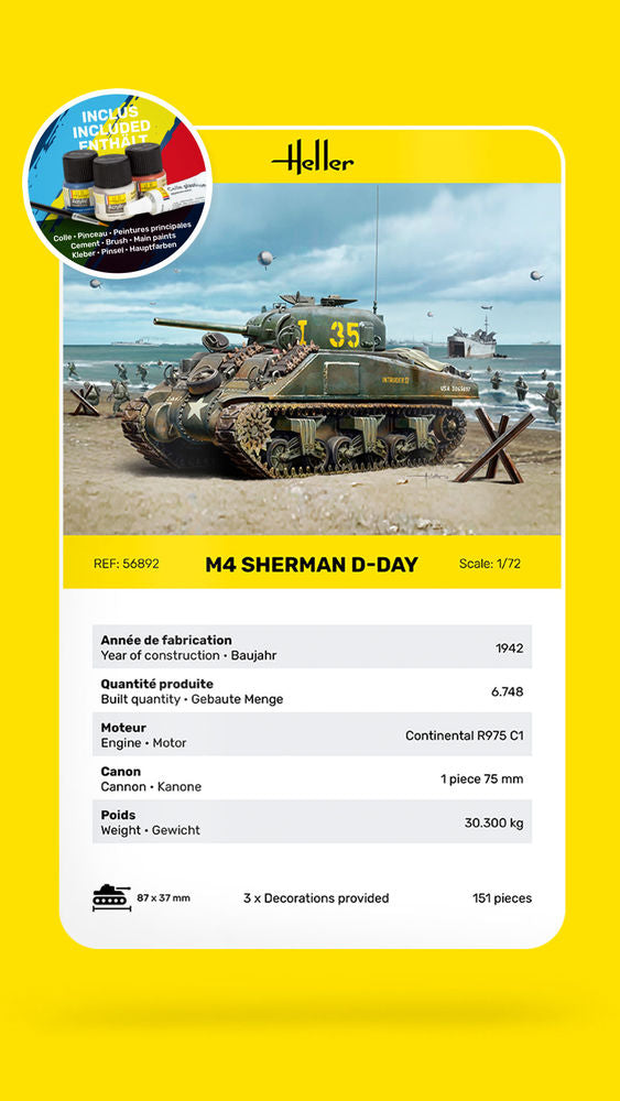 STARTER KIT M4 Sherman D-Day