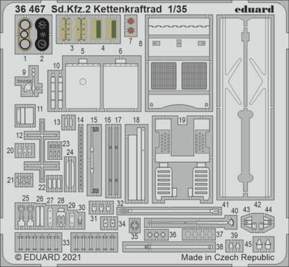 Sd.Kfz.2 Kettenkraftrad 1/35 for TAMIYA