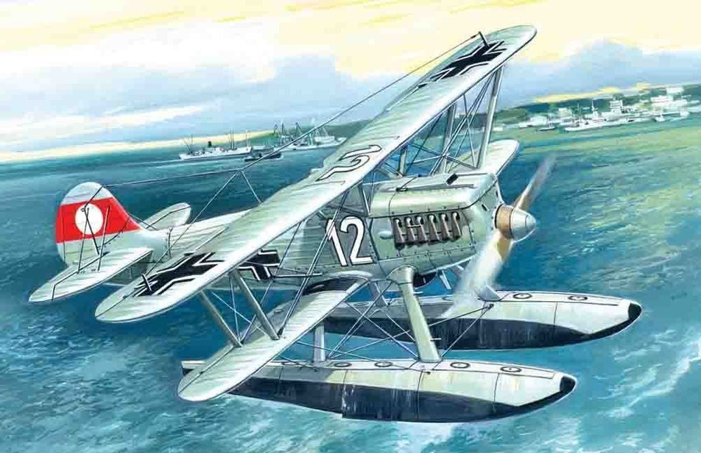 Heinkel  He 51B-2 German Fighter Seaplane