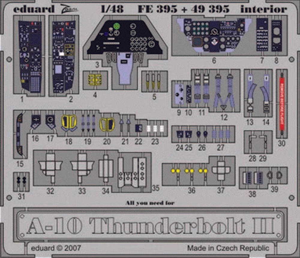 A-10 Thunderbolt II Interior