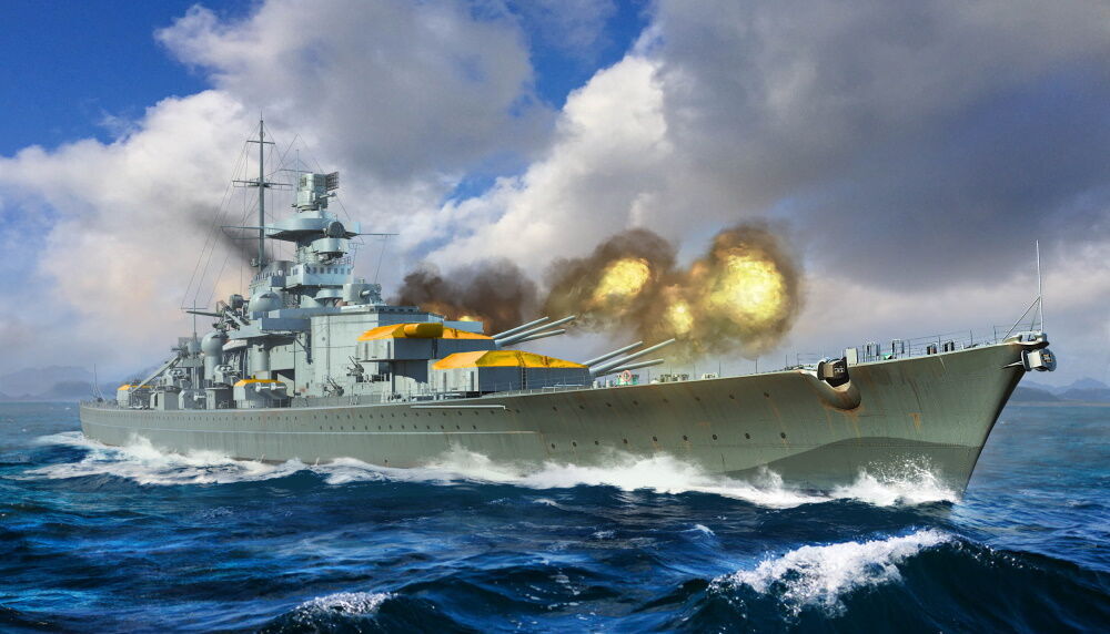 German Gneisenau Battleship