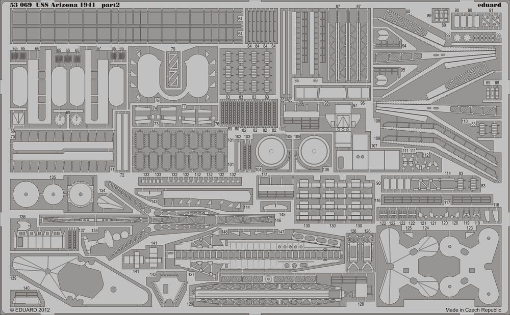 USS Arizona 1941 1/350 for Hobby Boss