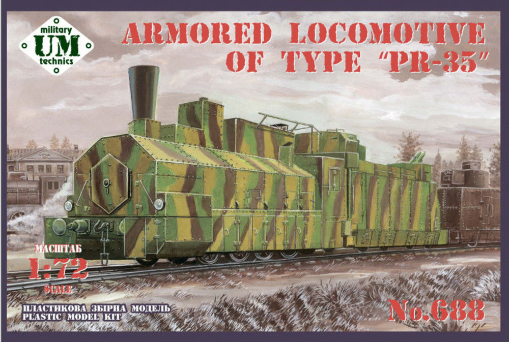 Armored locomotive of type PR-35