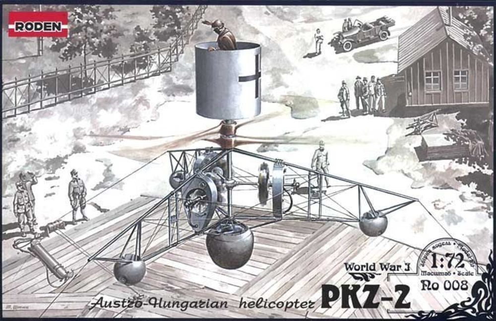 PKZ-2 Austro-Hungarian Helicopter World War 1