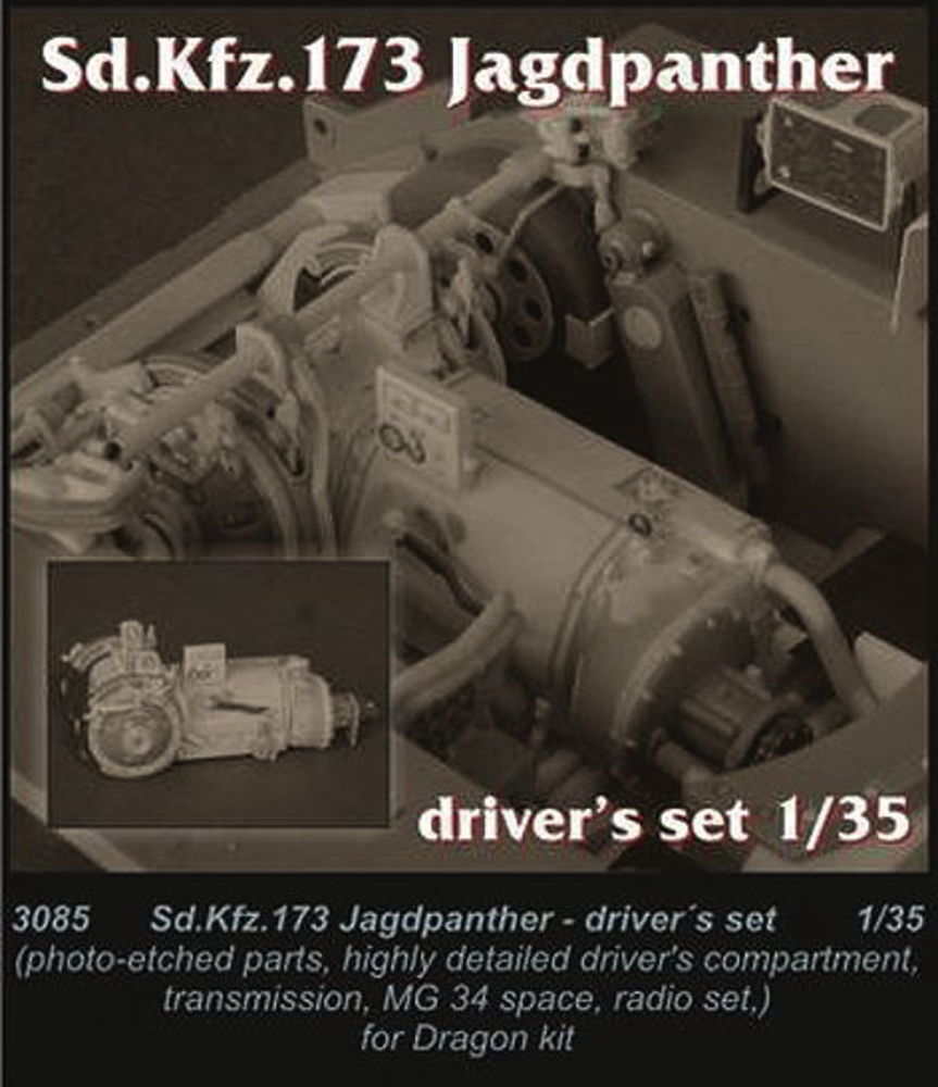 Sd.Kfz. 173 Jagdpanther driver set