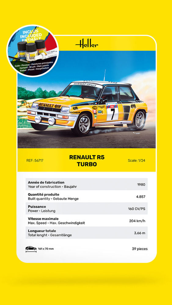 STARTER KIT Renault R5 Turbo