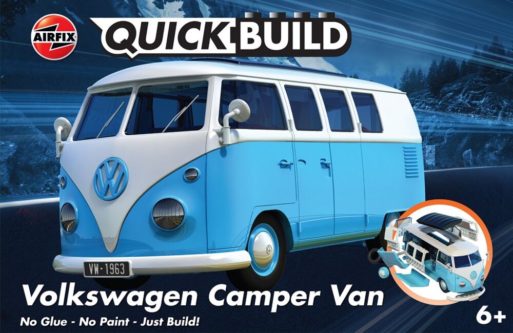 Quickbuild VW Camper Van - Blue