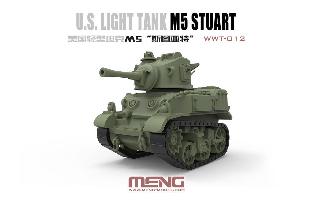 U.S. Light Tank M5 Stuart (Cartoon Model