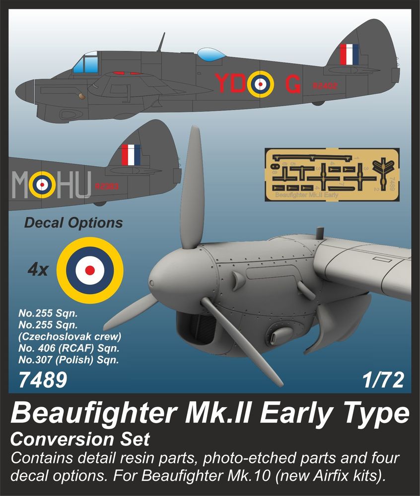 Beaufighter Mk.II Early Type Conversion set