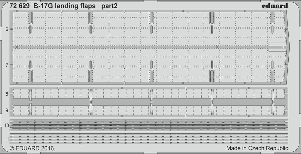 B-17G landing flaps for Airfix