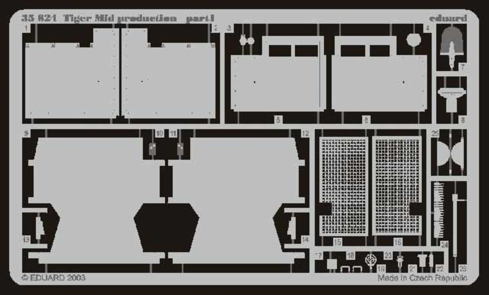 SD.Kfz 181 Tiger I Detailsatz Au��en