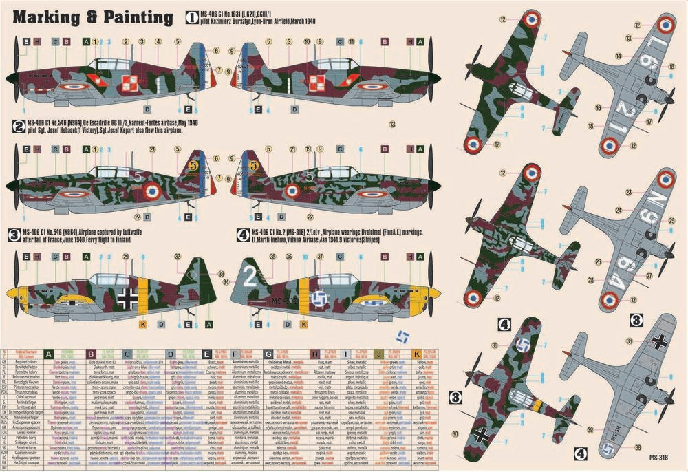 Morane Saulnier MS.406 CI