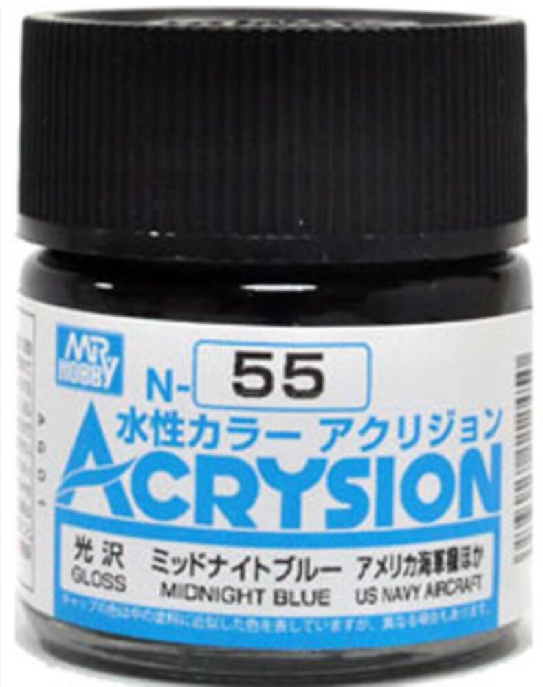 Mr Hobby -Gunze Acrysion (10 ml) Midnight Blue